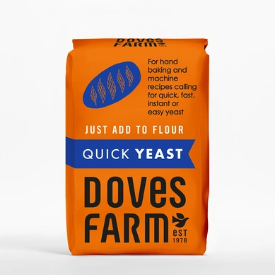QYEAST16 Quick Yeast 125g 1080 | Doves Farm | Quick Yeast 125g