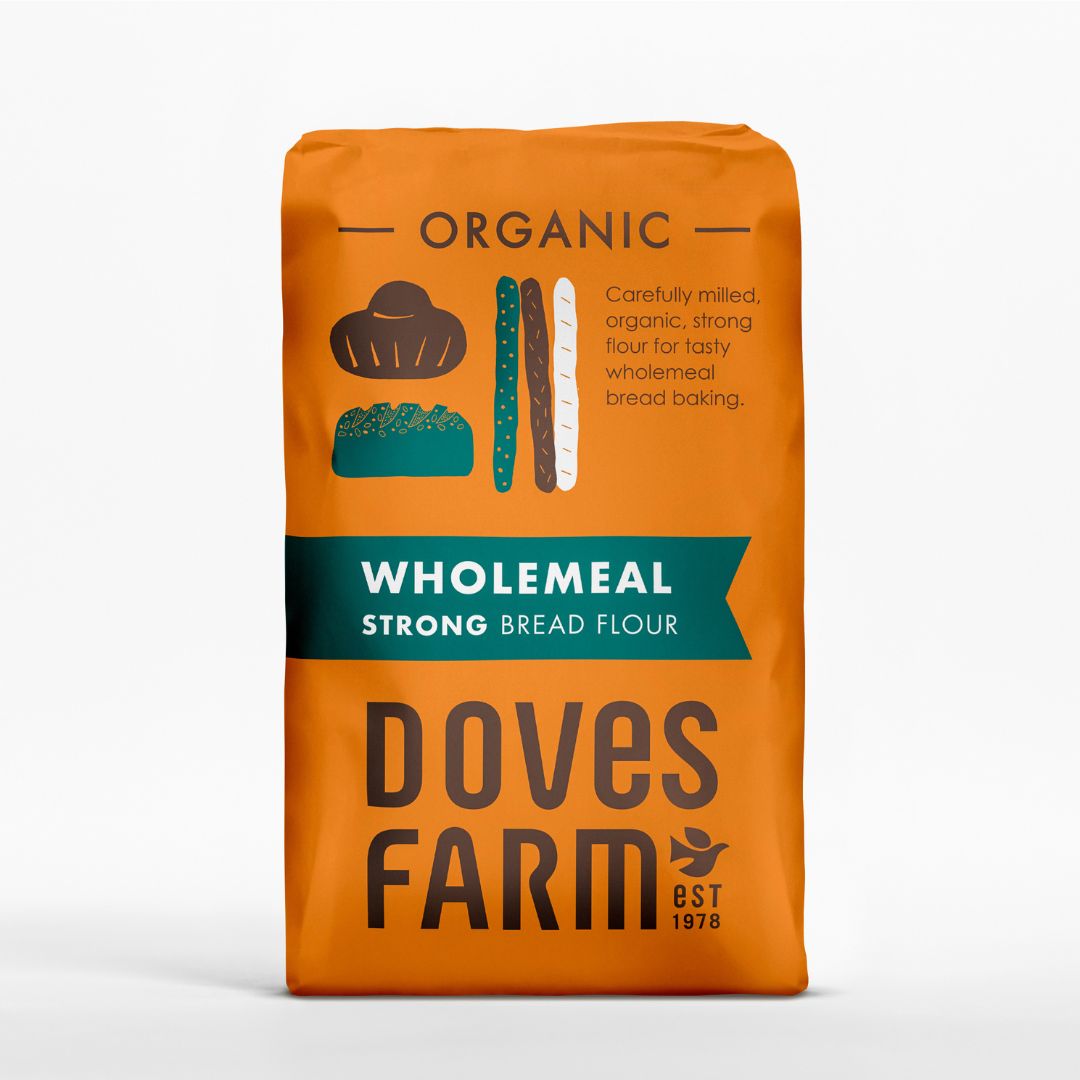 STWMMP Strong WM bread 1080 | Doves Farm | Organic Strong Wholemeal Bread Flour 1.5kg