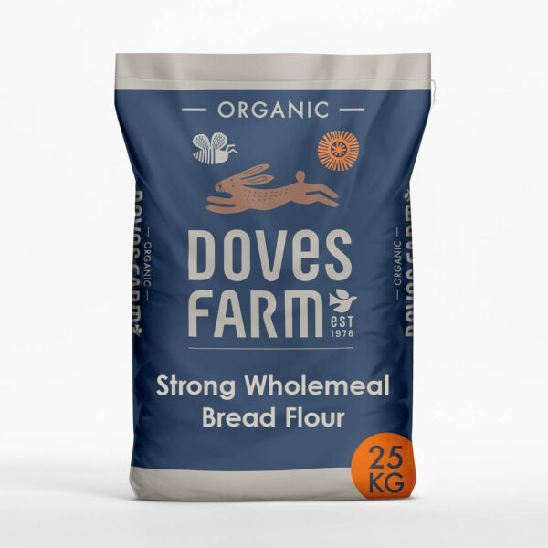 Organic Strong Wholemeal Bread Flour 25kg