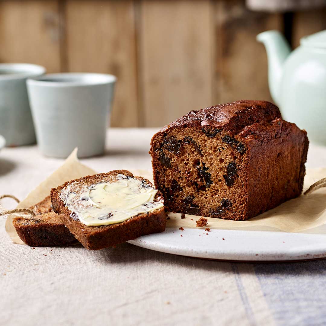 Buckwheat Flour Honey And Prune Loaf Cake