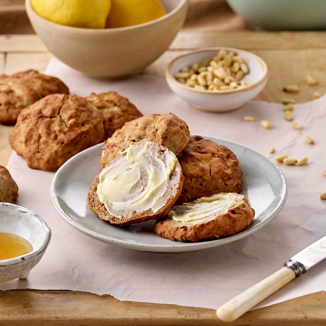 Buckwheat Honey Scones