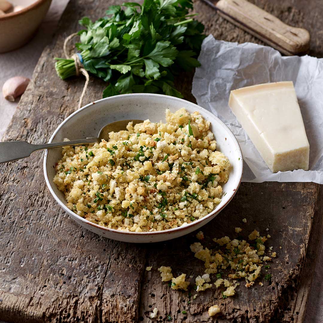 Cheesy Breadcrumbs - Pangrattato