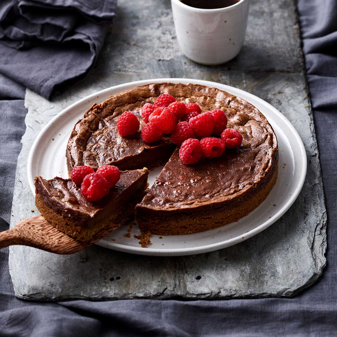 Chocolate Cheesecake Using Wholemeal Digestive Biscuits