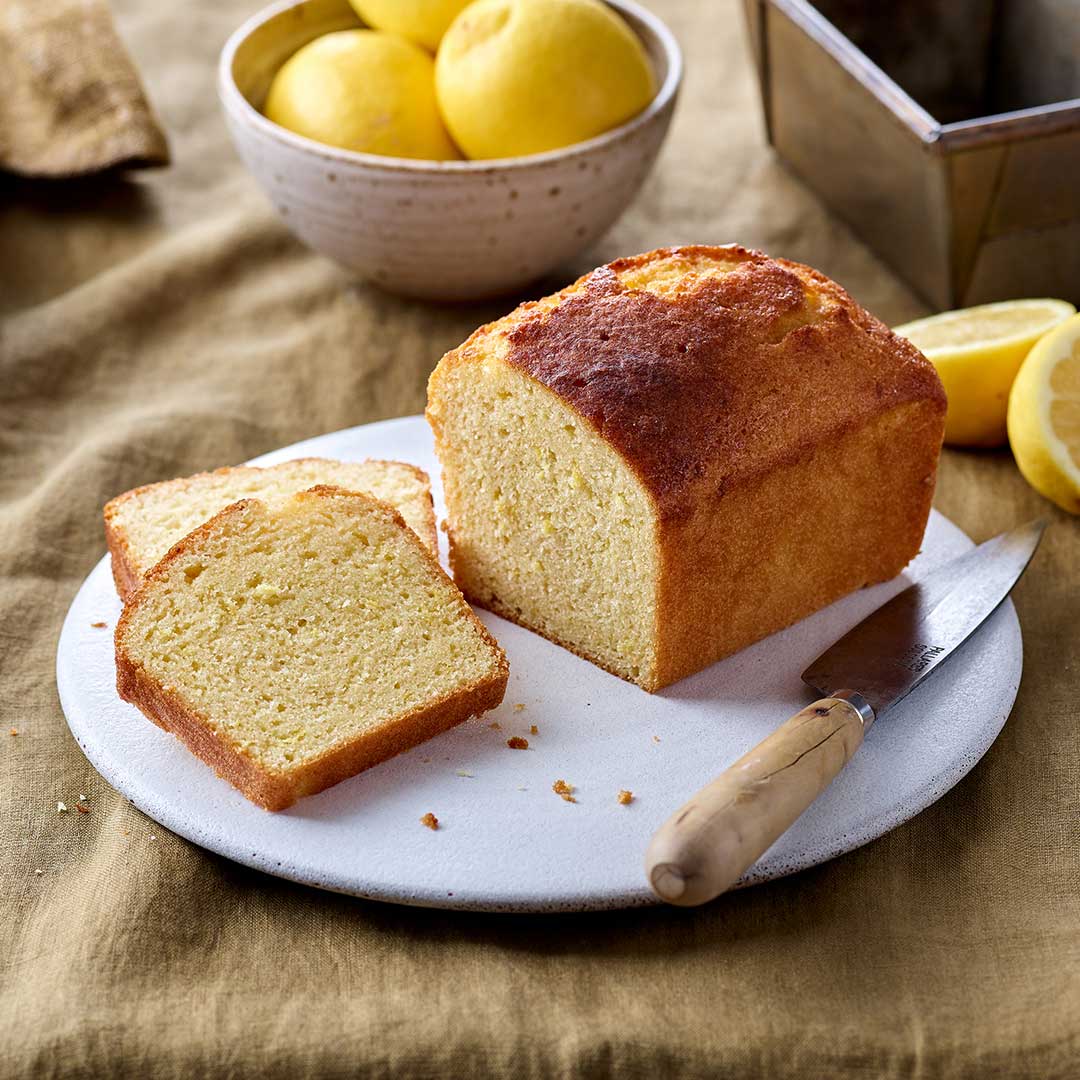 Coconut Flour Lemon Drizzle Cake