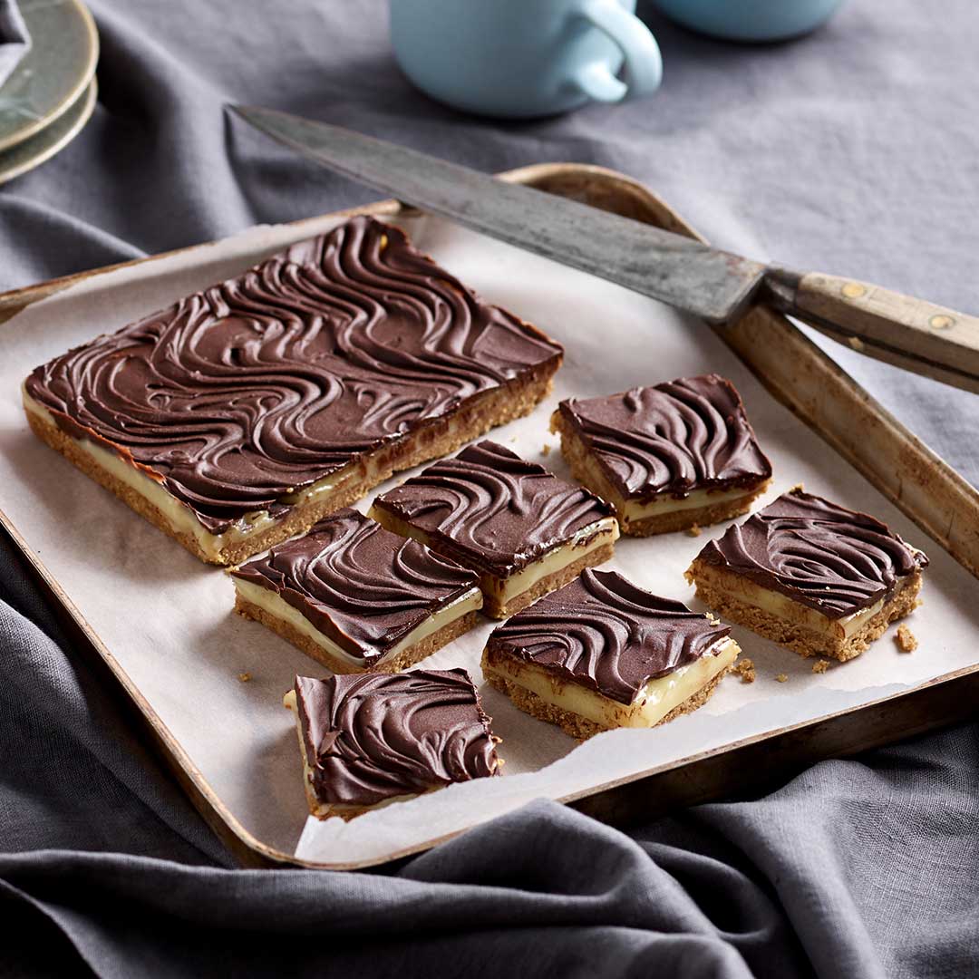 Caramel biscuits on sale