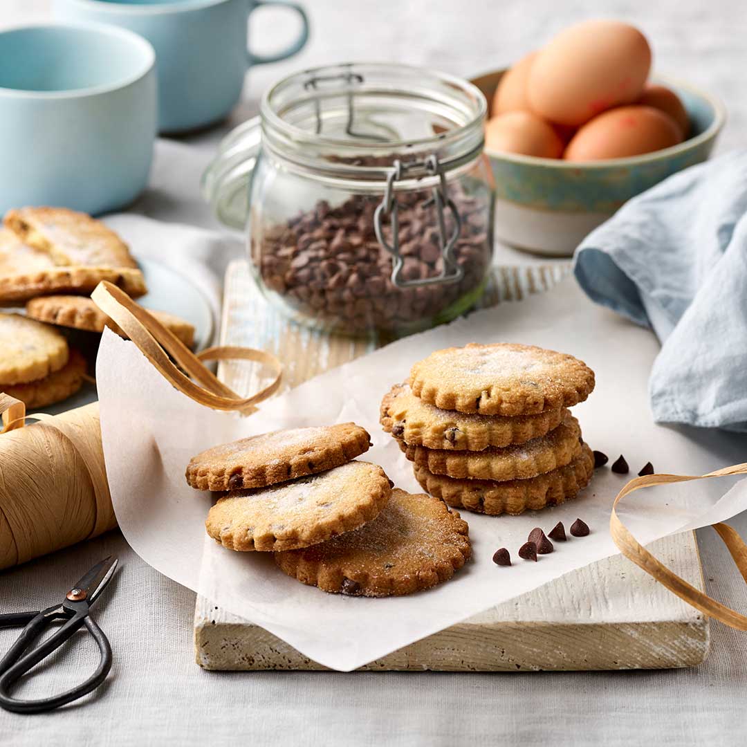 Easter Biscuits With Chocolate Chips