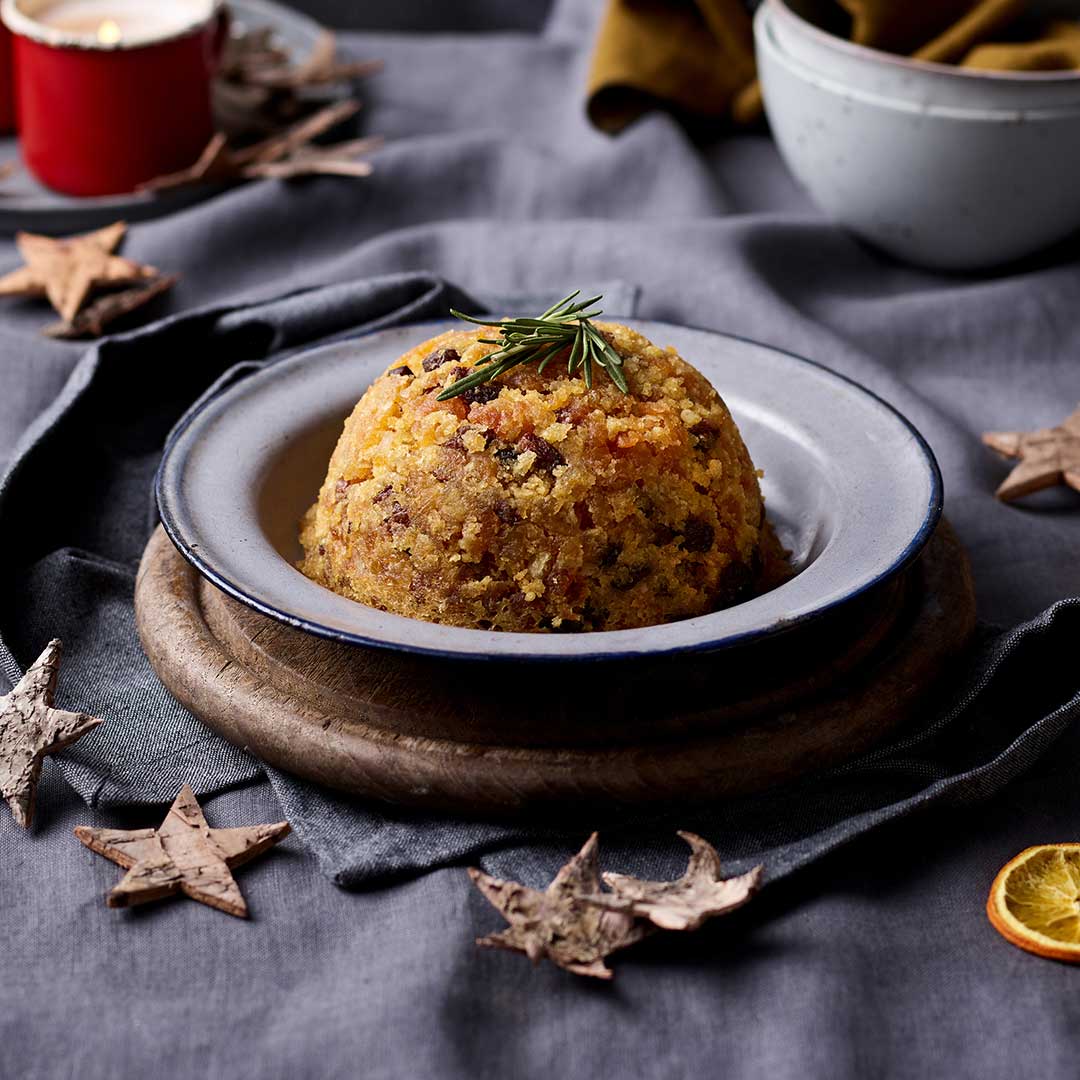 Golden Christmas Pudding