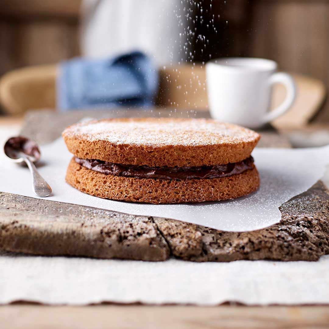 How To Make Sponge Layer Cake With Homemade Flour