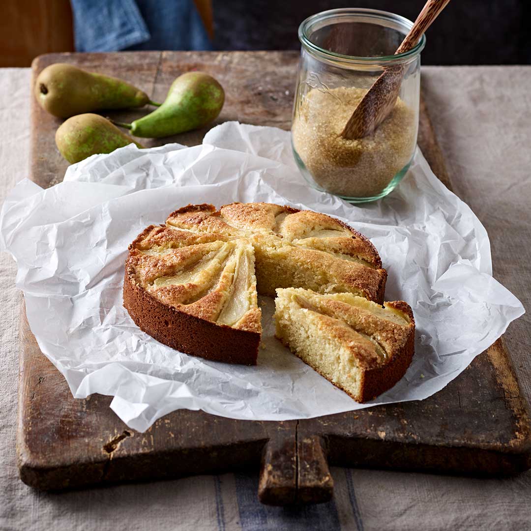 Pear Frangipane Cake