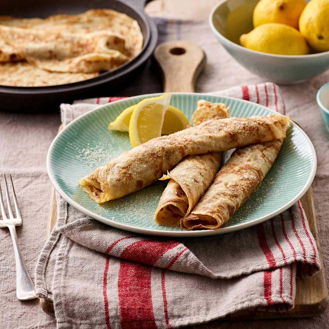 Spelt And Buckwheat Galette Pancakes