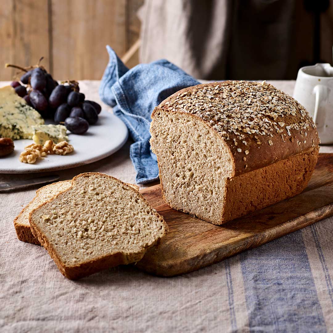 Spelt Wholemeal And Oat Tin Loaf