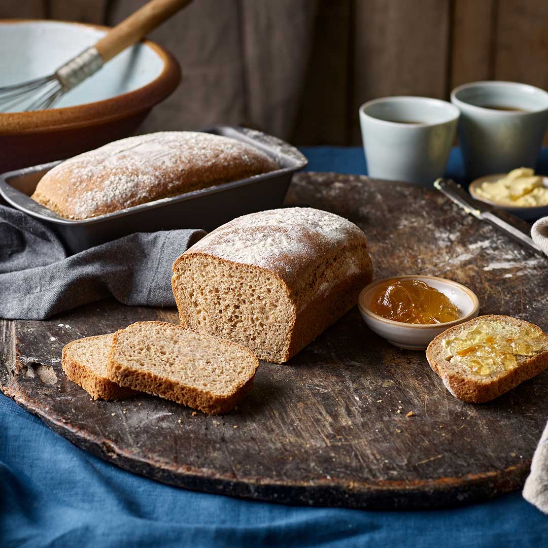 Spelt Wholemeal Quick Bread Loaves