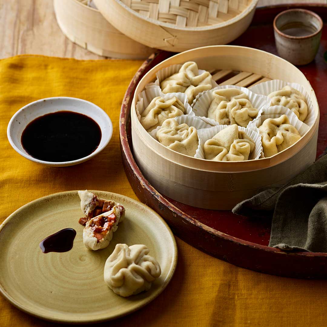 Steamed Pork Buns - Char Sui Bao