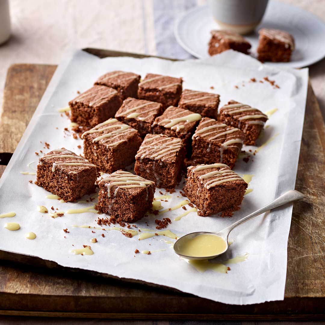 Teff Chocolate Brownie Traybake