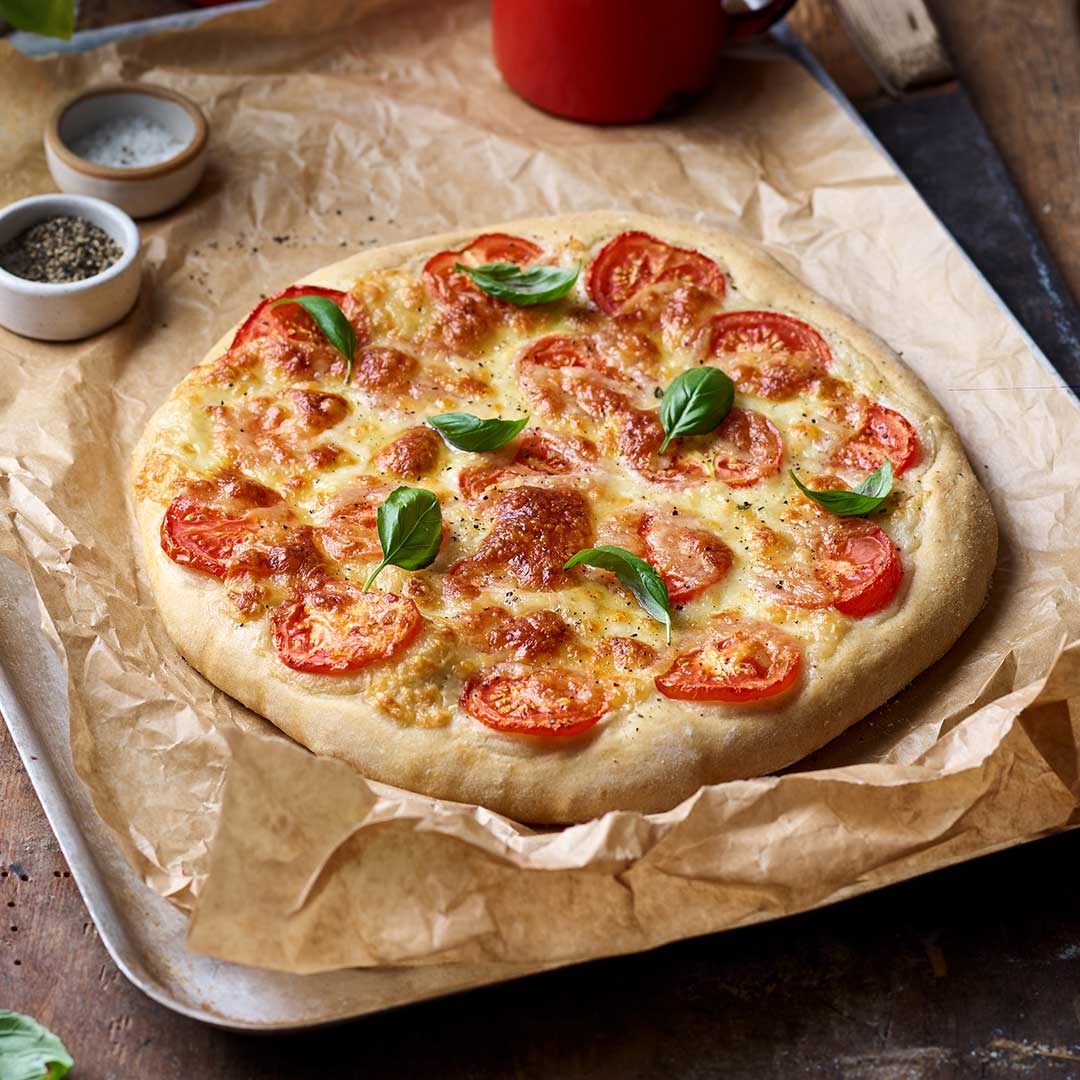 Tomato And Mozzarella Pizza