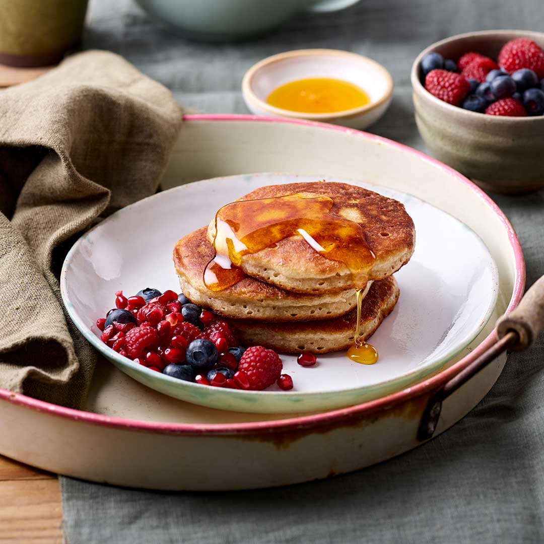 Vegan Buckwheat Breakfast Pancakes