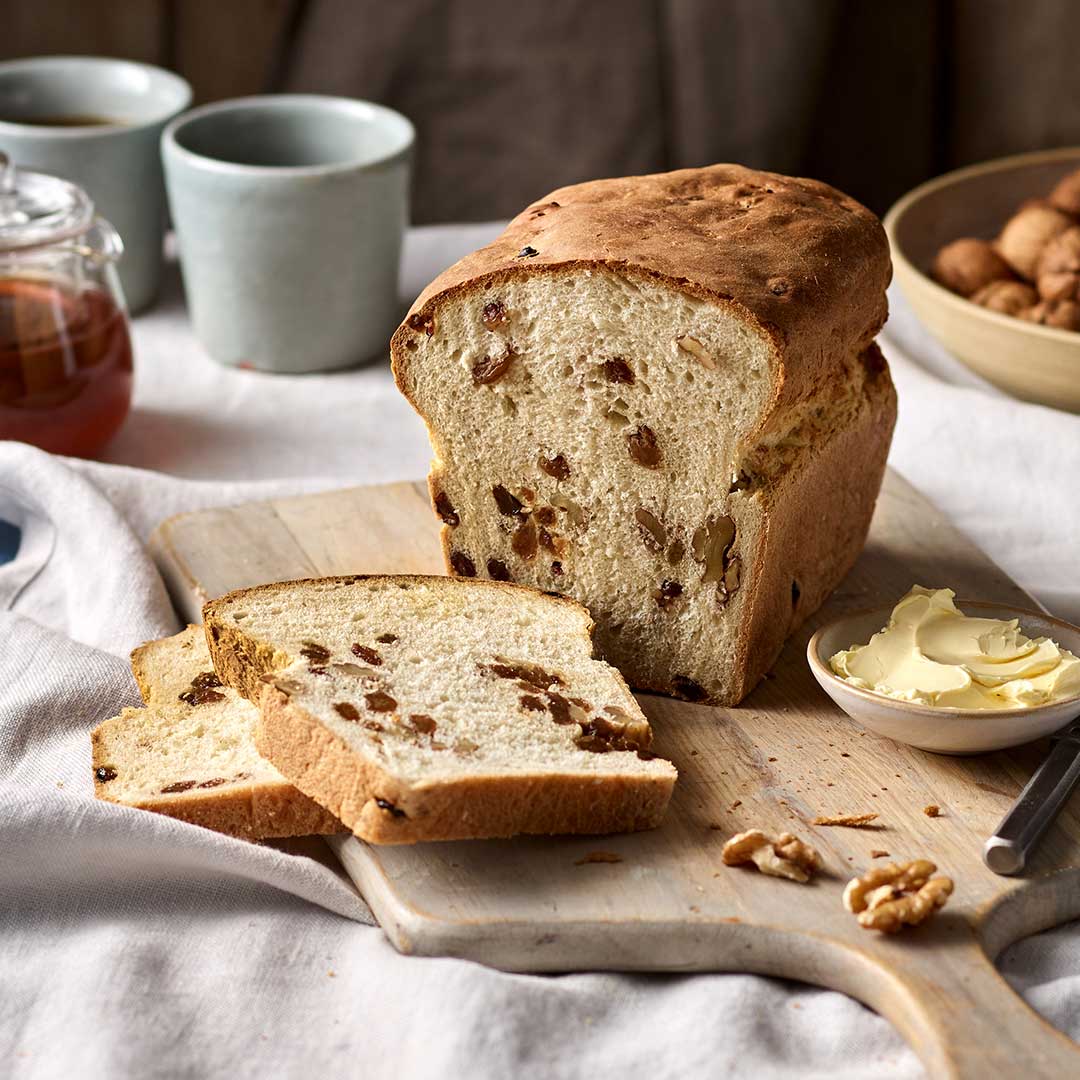 Walnut And Sultana Bread Loaf