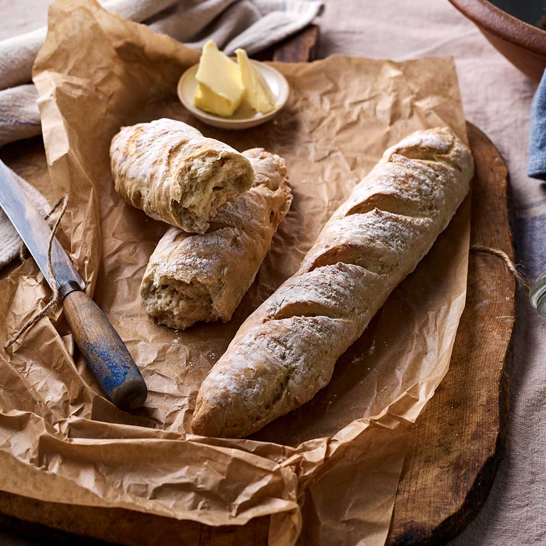 White Baguette Bread