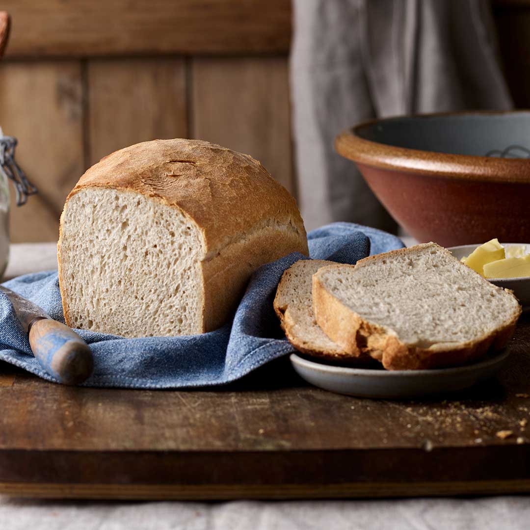 White No Knead Overnight Bread