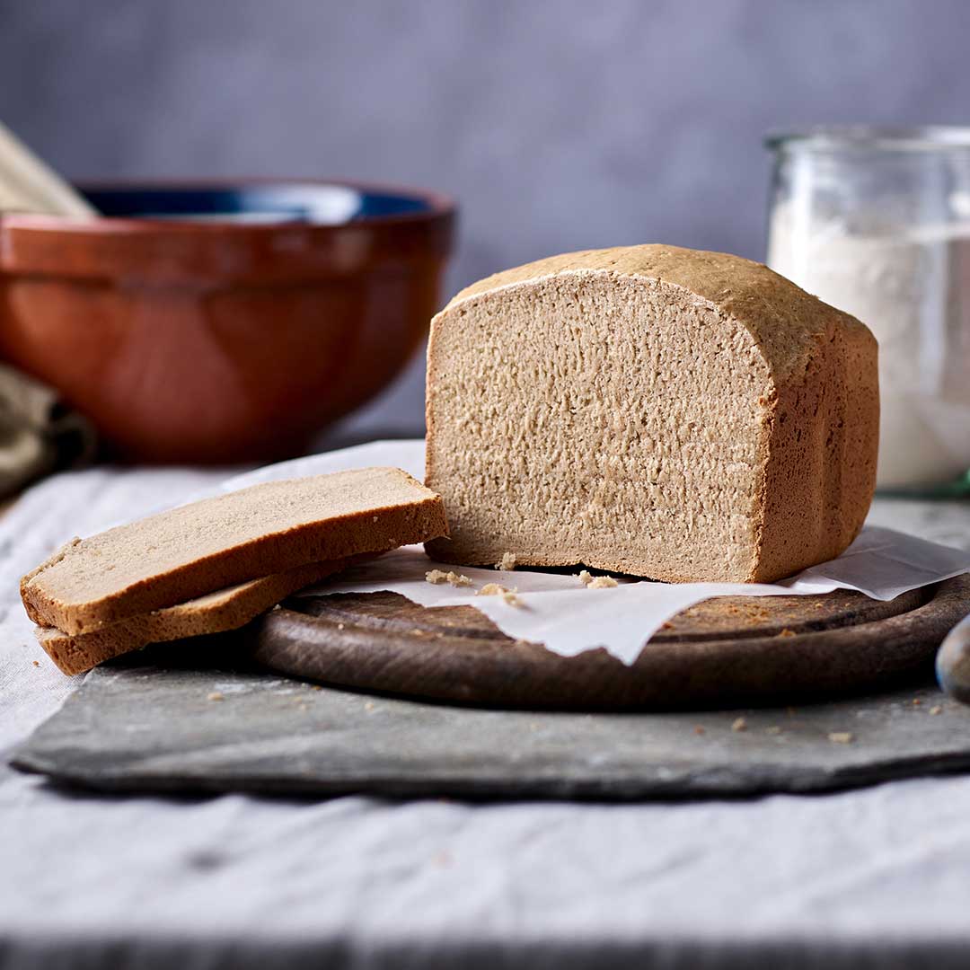 White Rye Bread Machine Loaf