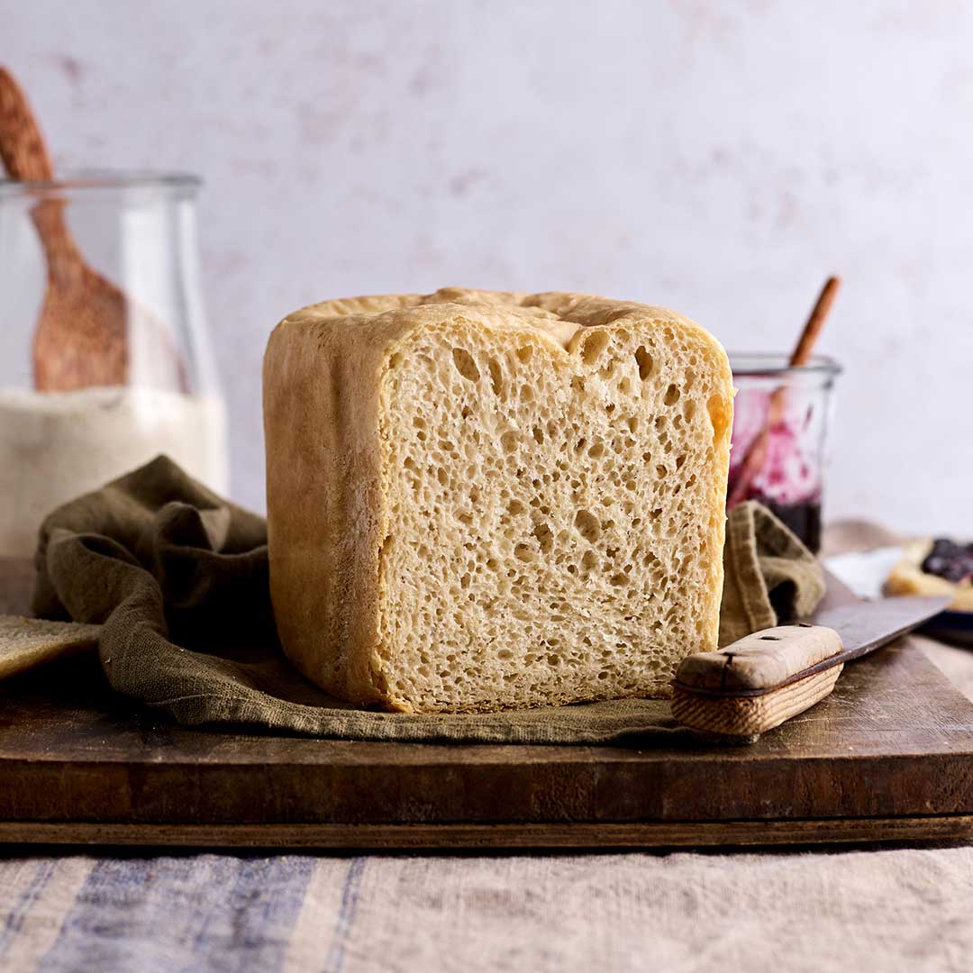 White Spelt Bread Machine Loaf