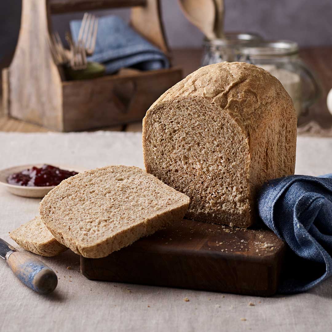 Wholemeal And White 50-50 Bread Machine Loaf