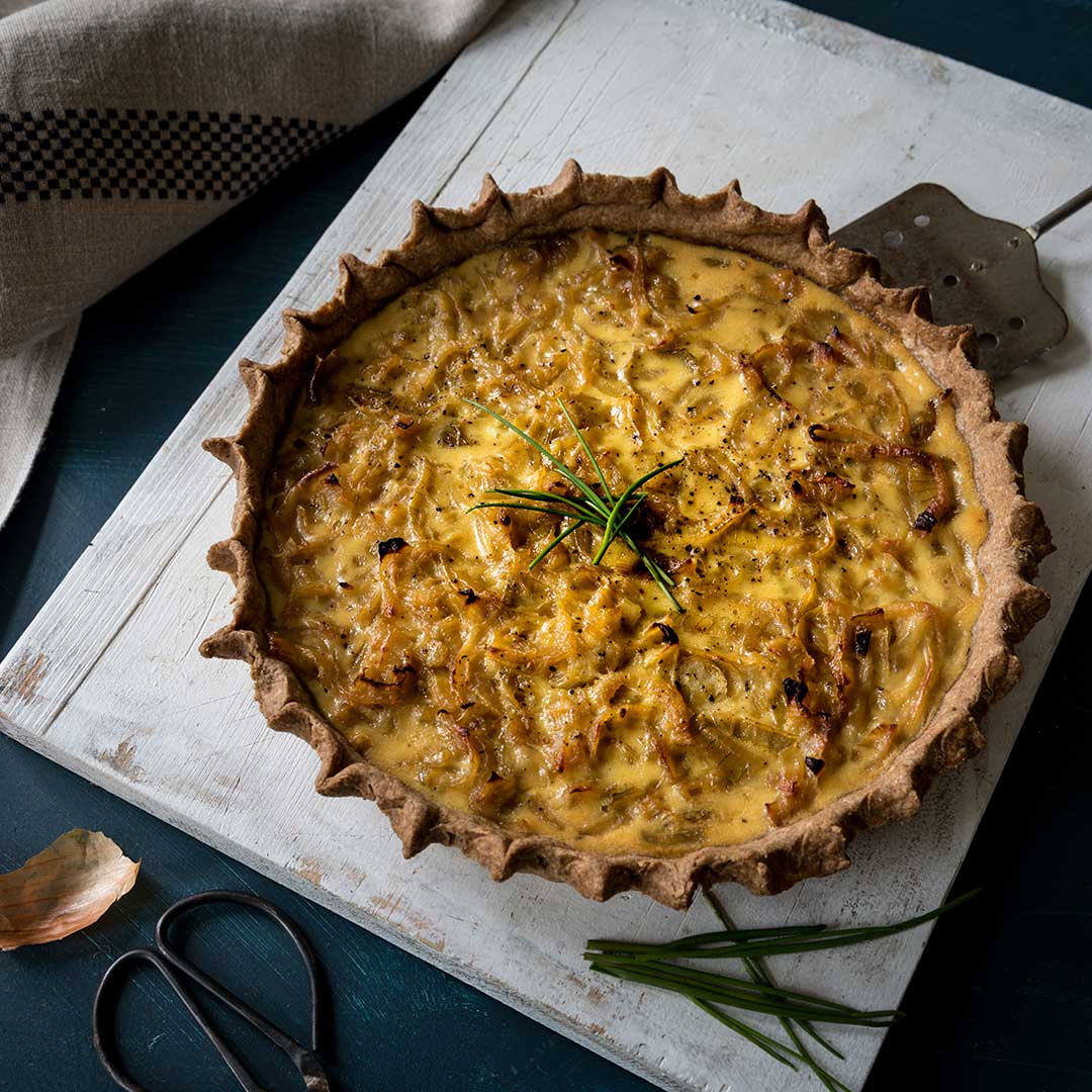 Wholemeal Caramelized Onion Tart