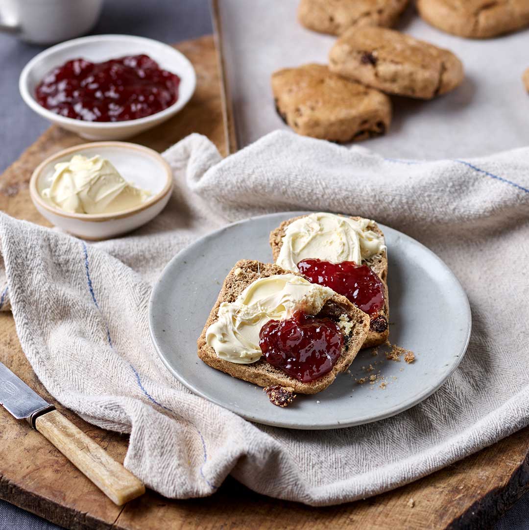 Wholemeal Sultana Scones