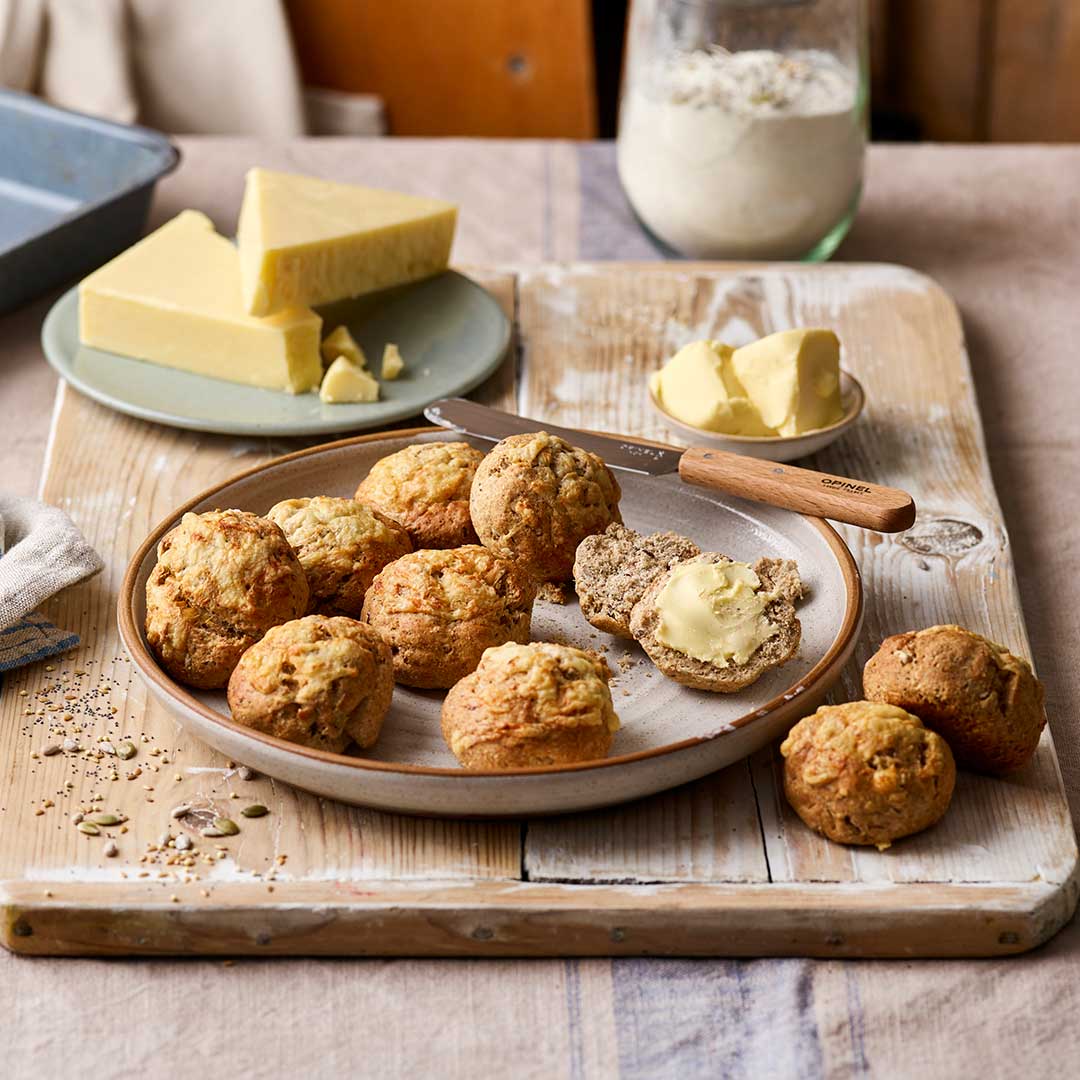 Heritage Seeded Bread Flour Cheese Scones