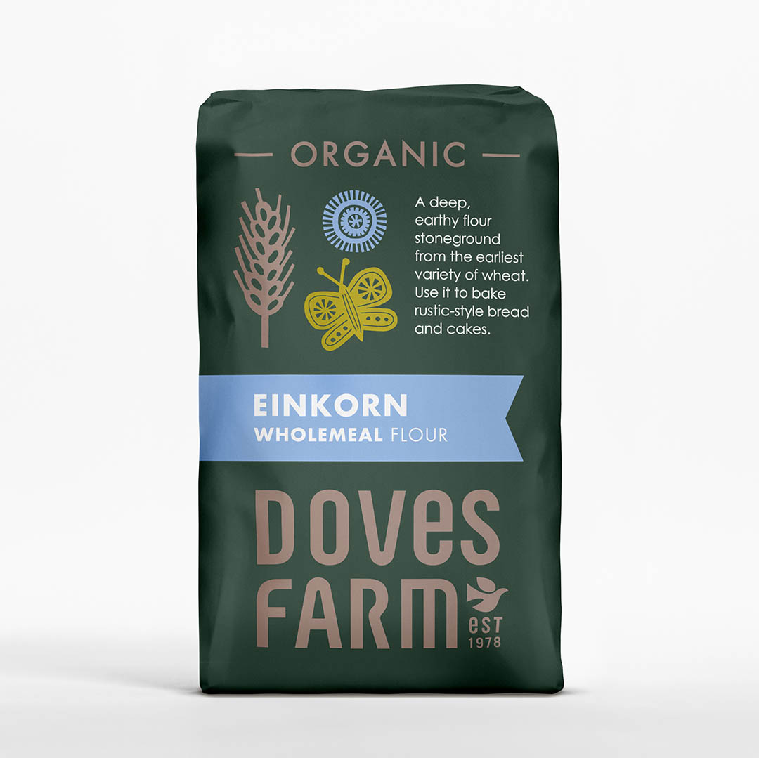 Organic Wholemeal Einkorn Flour 1kg