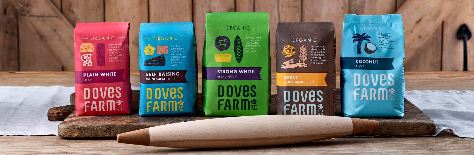 Flour types D1 min | Doves Farm | Types of Flour 