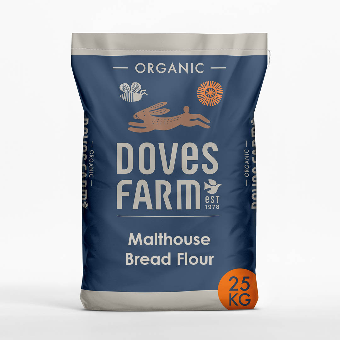 Organic Malthouse Bread Flour 25kg