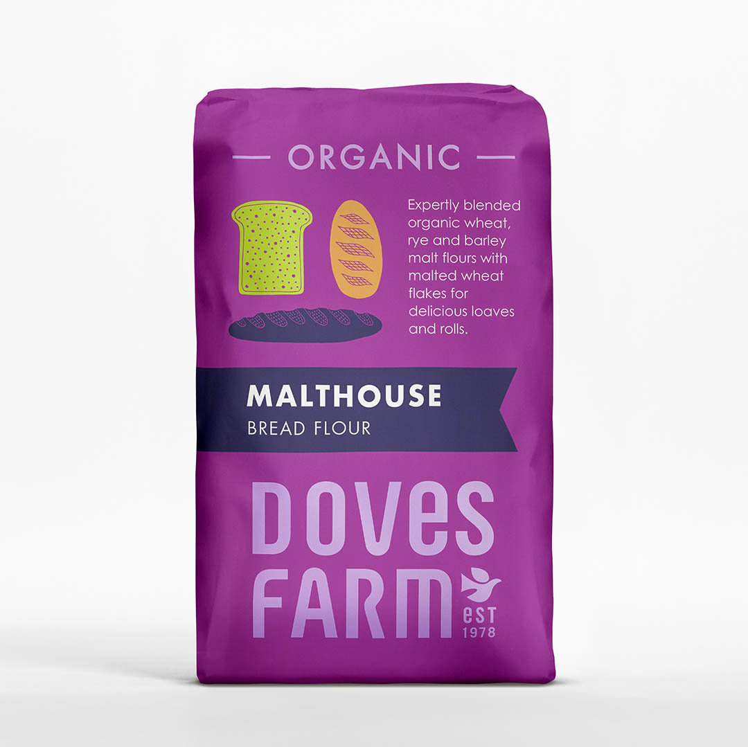 Organic Malthouse Bread Flour 1kg