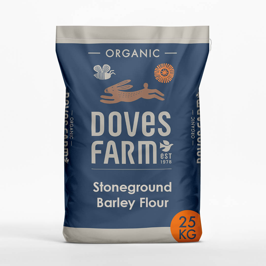 Organic Stoneground Barley Flour 25kg