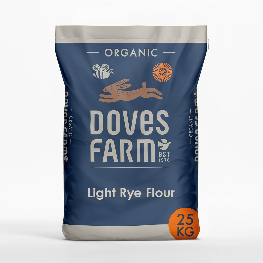 Organic Light Rye Flour 25kg