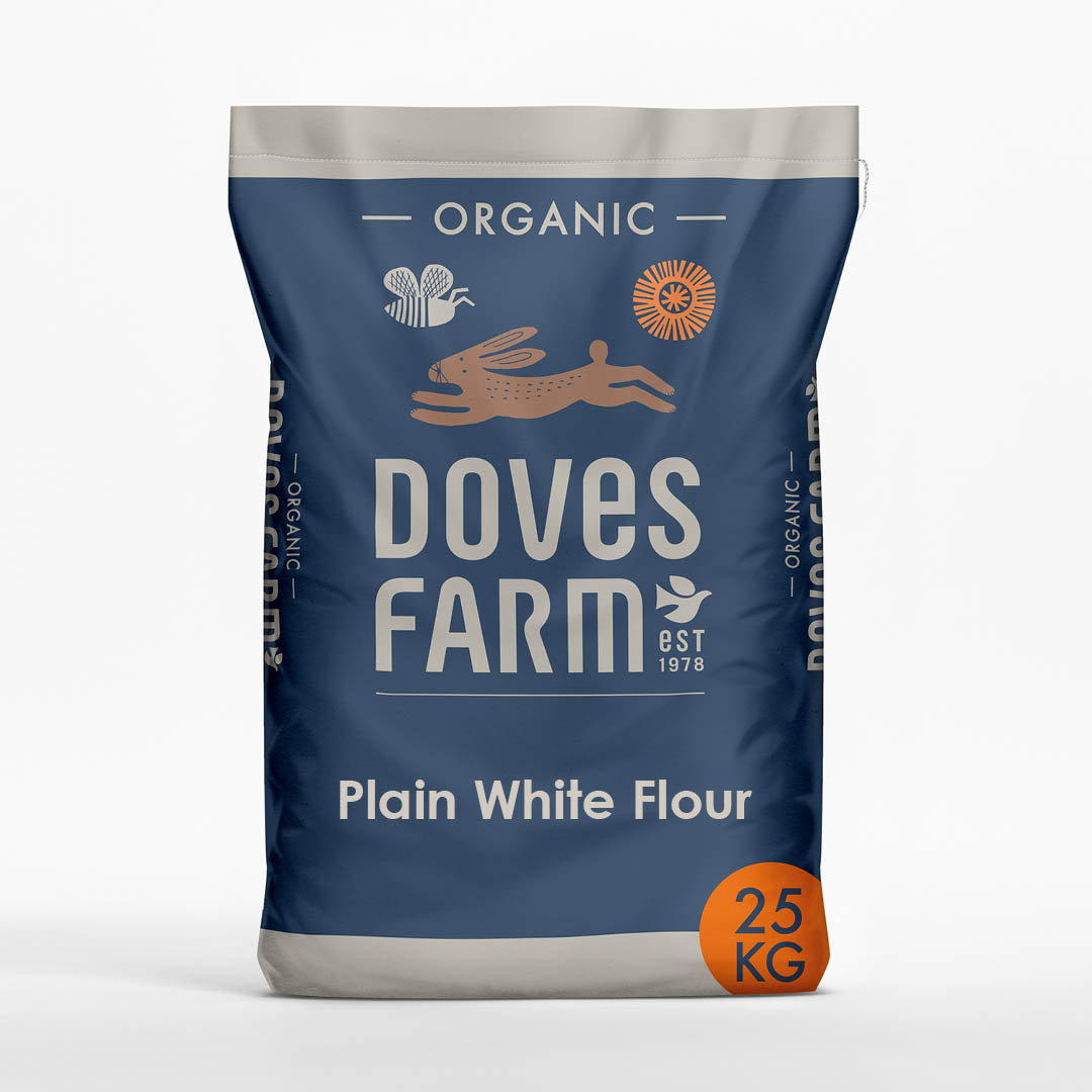 Organic Plain White Flour 25kg