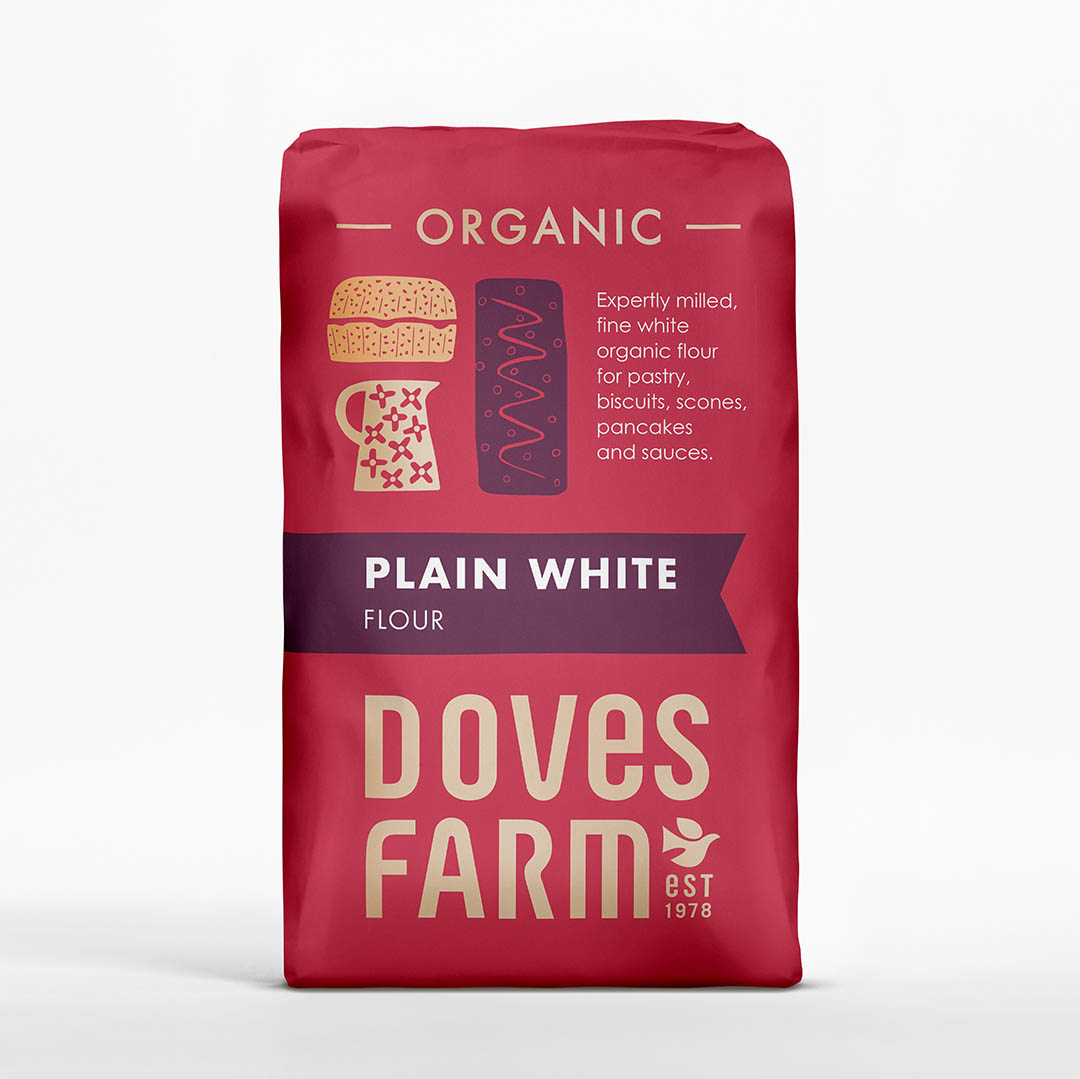 Organic Plain White Flour 1kg