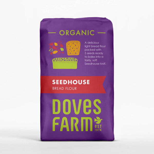 Organic Seedhouse Bread Flour 1kg