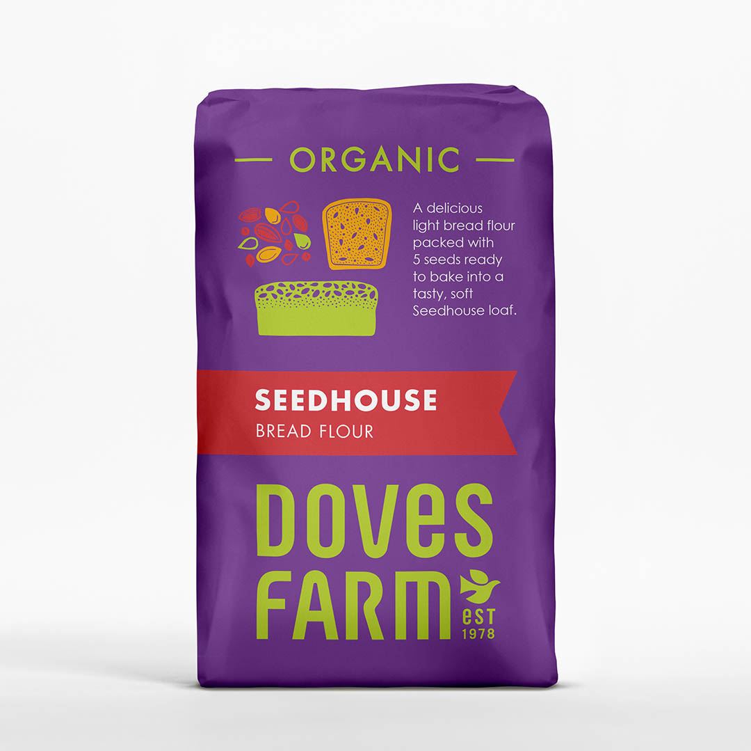 Organic Seedhouse Bread Flour 1kg