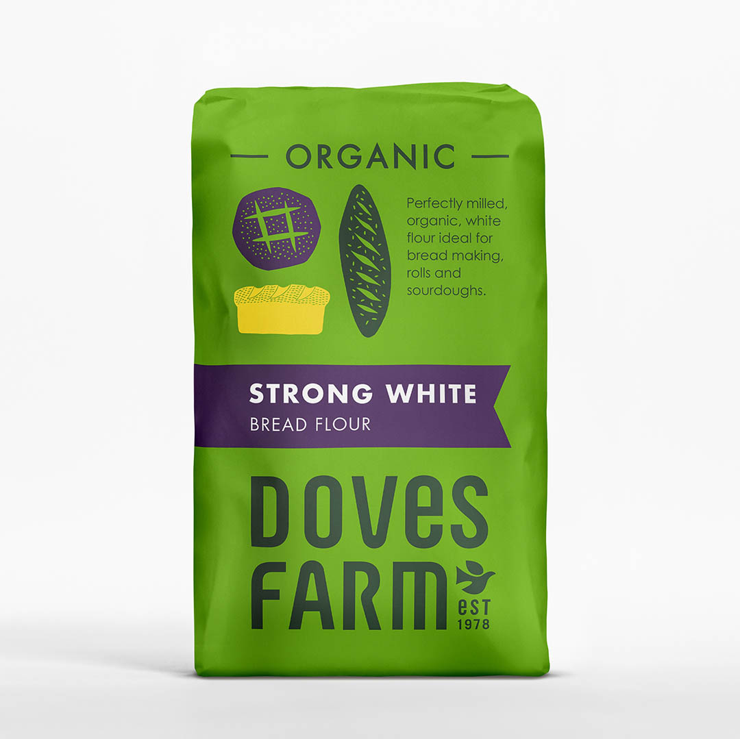 Organic Strong White Bread Flour 1.5kg