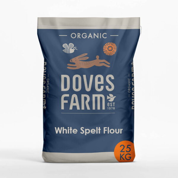 Organic White Spelt Flour 25kg