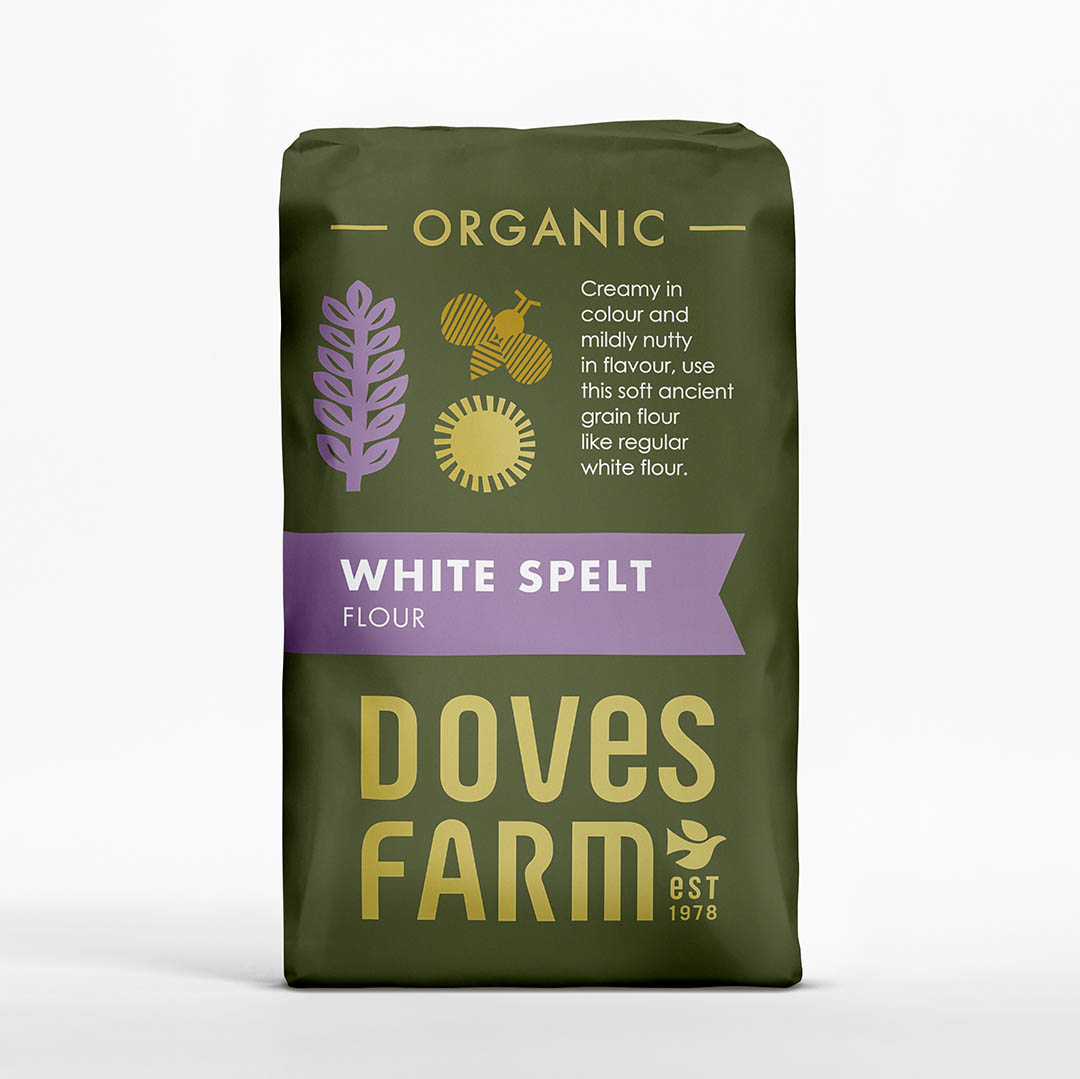 Organic White Spelt Flour 1kg