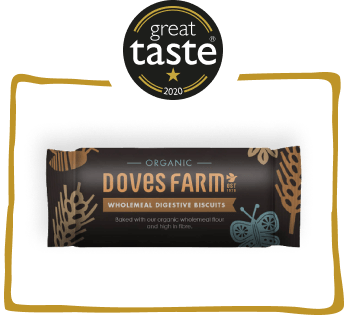 Wholmeal digestive min 2 | Doves Farm | Awards