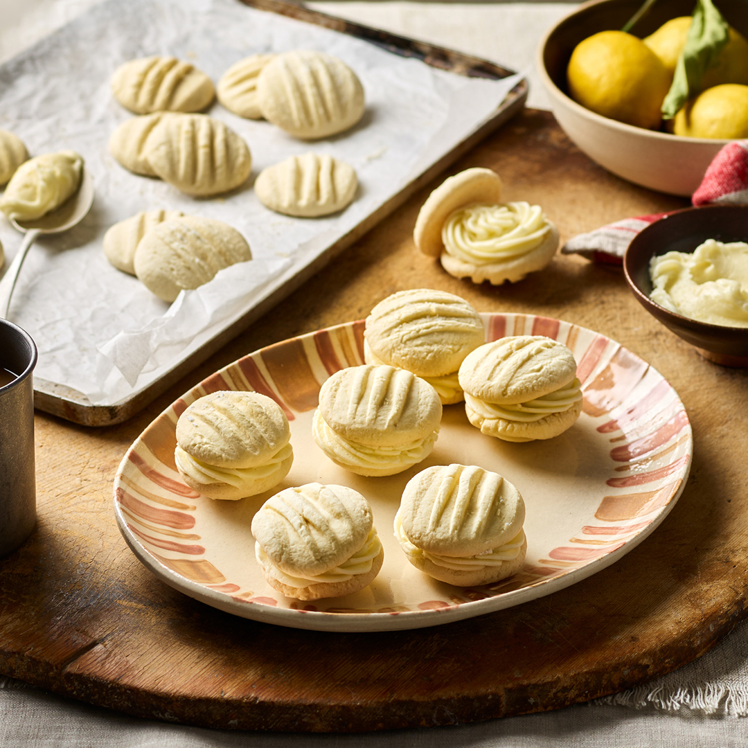 DF444 Melting Moment Biscuits 1080 | Doves Farm | Melting Moment Cookies