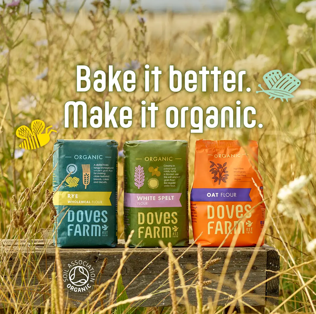 Go organic image V2 copy | Doves Farm | Home